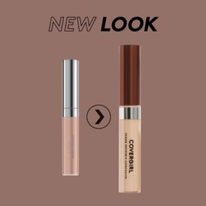 COVERGIRL Invisible Concealer Fair 115, Undereye Concealer, Sponge TIp, 1 Count , Concealer Makeup, Full Coverage Concealer, Concealer for Dark Circles, Easily Application