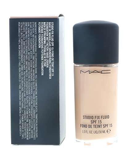 M.A.C Studio Fix Fluid Foundation SPF 15 NW15, 1 Ounce