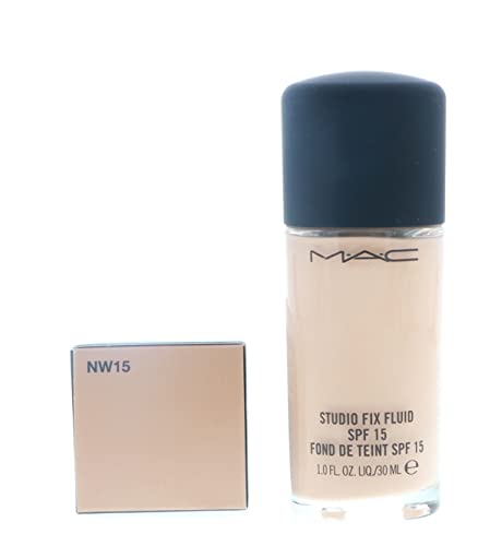 M.A.C Studio Fix Fluid Foundation SPF 15 NW15, 1 Ounce