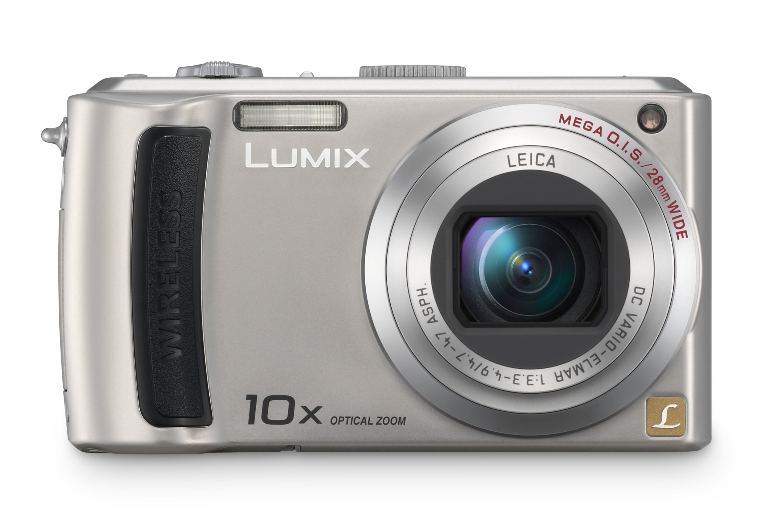 Panasonic Lumix DMC-TZ50S 9.1MP Digital Camera with 10x Wide Angle MEGA Optical Image Stabilized Zoom with wi-fi (Silver)