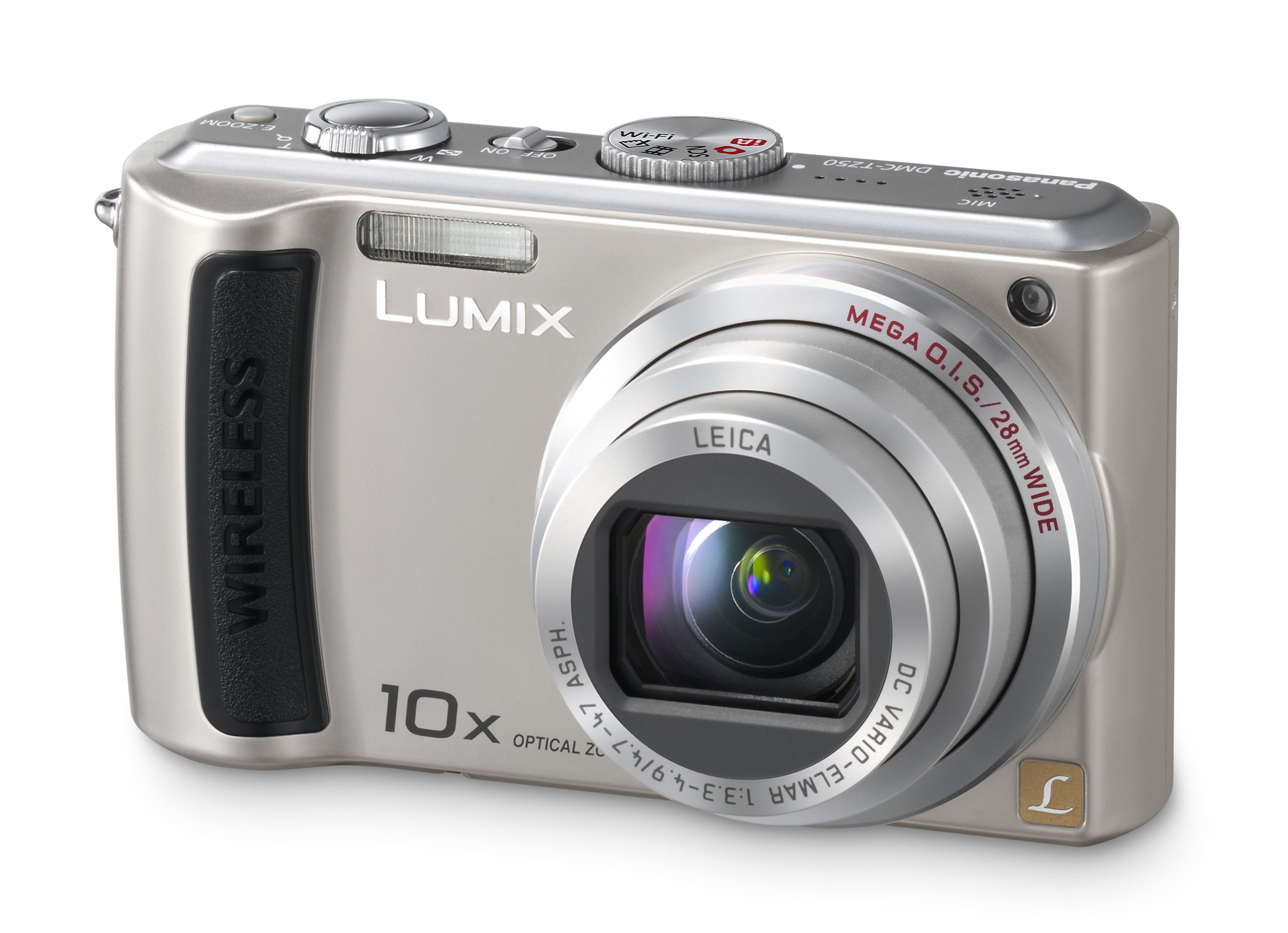 Panasonic Lumix DMC-TZ50S 9.1MP Digital Camera with 10x Wide Angle MEGA Optical Image Stabilized Zoom with wi-fi (Silver)