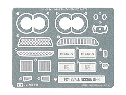 Nissan GTR Photo-Etched Detail Set 1/24 Tamiya (Japan Import)