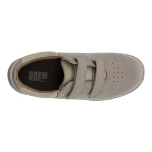 Drew Shoe Women's Paradise II, Taupe Calf 7.5 WW (EEE)