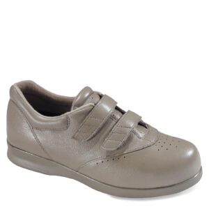 Drew Shoe Women's Paradise II, Taupe Calf 7.5 WW (EEE)