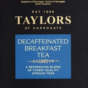 Taylors of Harrogate Decaffeinated Breakfast, 50 Teabags