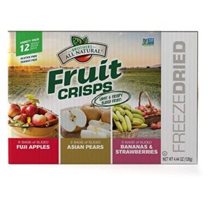 Brothers-ALL-Natural Fruit Crisps, Variety Pack, 4.44 Ounce Bag, 12 Count (Pack of 2)