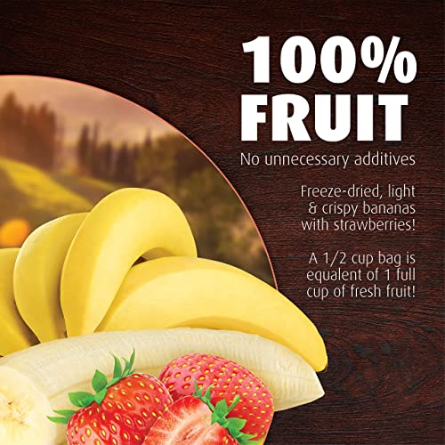 Brothers-ALL-Natural Fruit Crisps, Variety Pack, 4.44 Ounce Bag, 12 Count (Pack of 2)