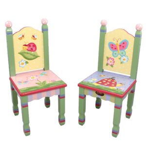 Fantasy Fields Table and Set of Two Chairs Magic Garden Kids Room Furniture