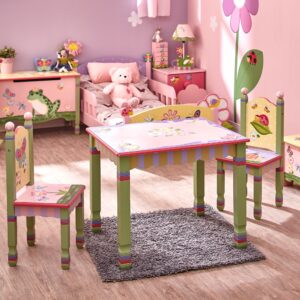 Fantasy Fields Table and Set of Two Chairs Magic Garden Kids Room Furniture