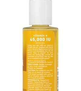 Jason Maximum Strength Skin Oil, Vitamin E 45,000 IU, 2 Oz