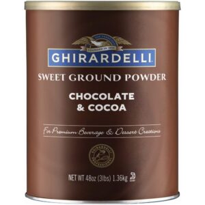 ghirardelli sweet ground chocolate and cocoa | 3 lb. | baking & desserts