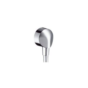 hansgrohe check valves round 2-inch chrome, 27458003 wall outlet