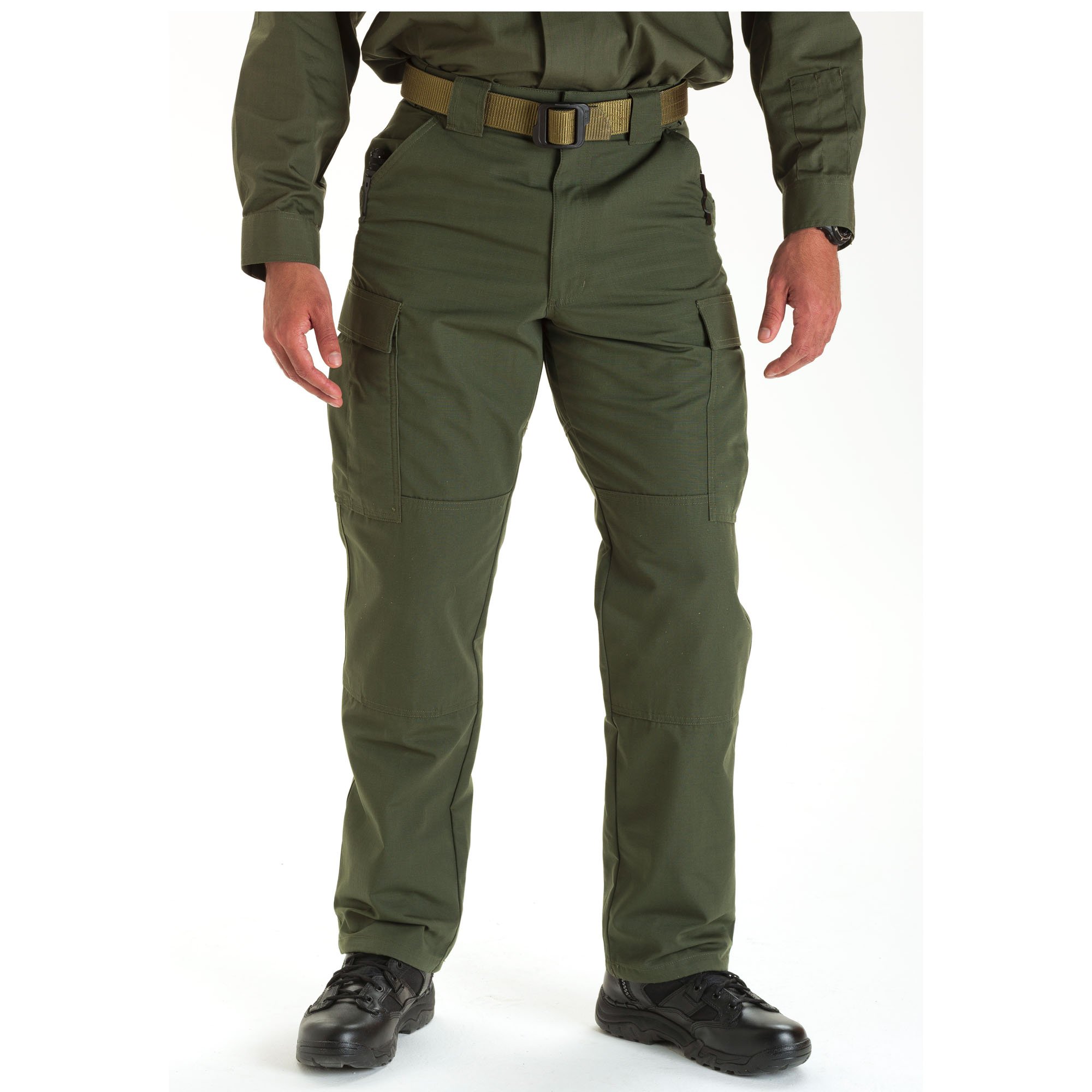 5.11 Tactical Men's Lightweight TDU Ripstop Work Pants, Style 74003, TDU Green, Large/Regular