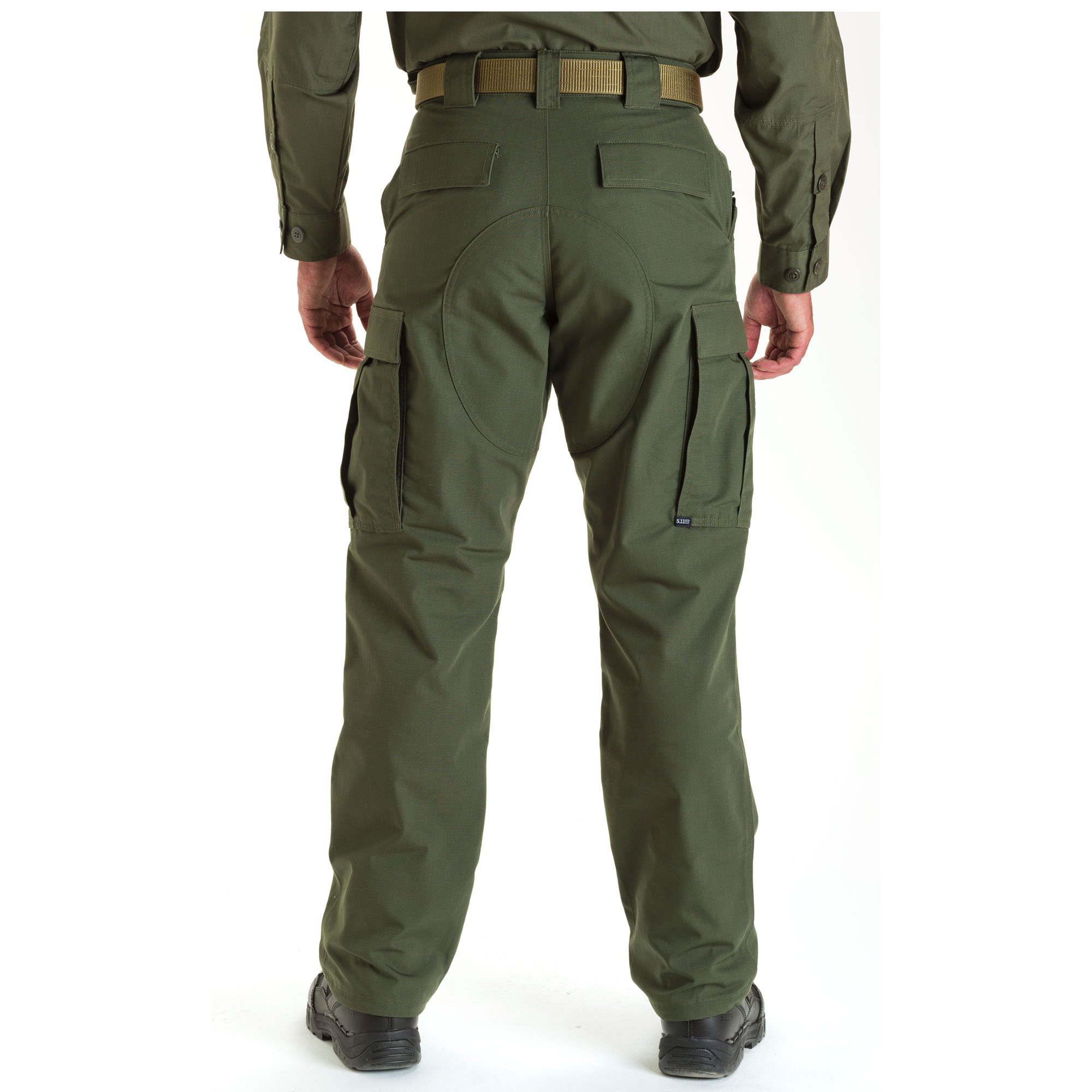 5.11 Tactical Men's Lightweight TDU Ripstop Work Pants, Style 74003, TDU Green, Large/Regular