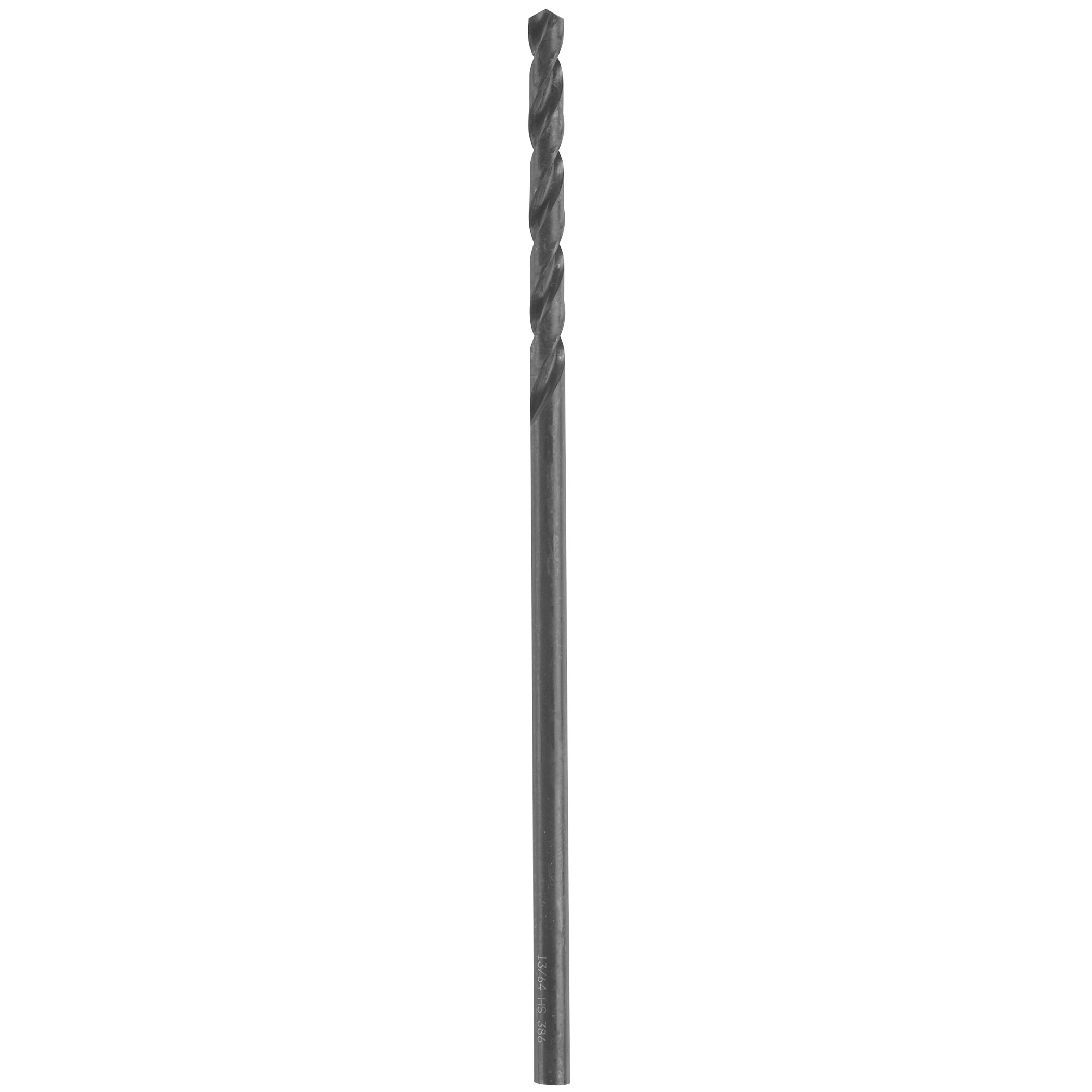 BOSCH BL2639 1-Piece 3/16 In. x 6 In. Extra Length Aircraft Black Oxide Drill Bit for Applications in Light-Gauge Metal, Wood, Plastic