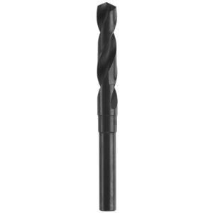 bosch bl2167 1-piece 5/8 in. x 6 in. fractional reduced shank black oxide drill bit for applications in light-gauge metal, wood, plastic