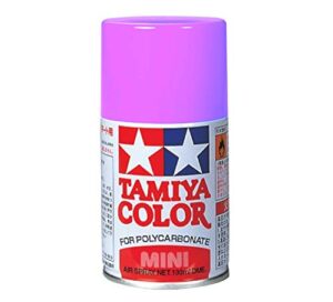 tamiya polycarbonate ps-50 sparkling pink spray 100 ml tam86050 lacquer primers & paints