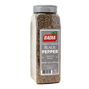 Badia Black Pepper Table Grind, 16 Ounce