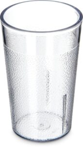 cfs stackable™ plastic tumbler 5 ounces clear (pack of 24)