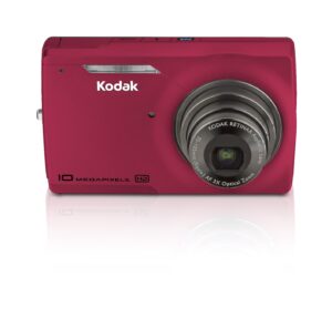 kodak easyshare m1093is 10 mp digital camera with 3xoptical image stabilized zoom (red)