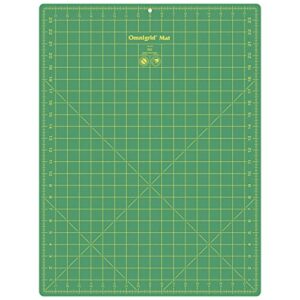 omnigrid 24wg gridded mat, 18 x 24-inch,green