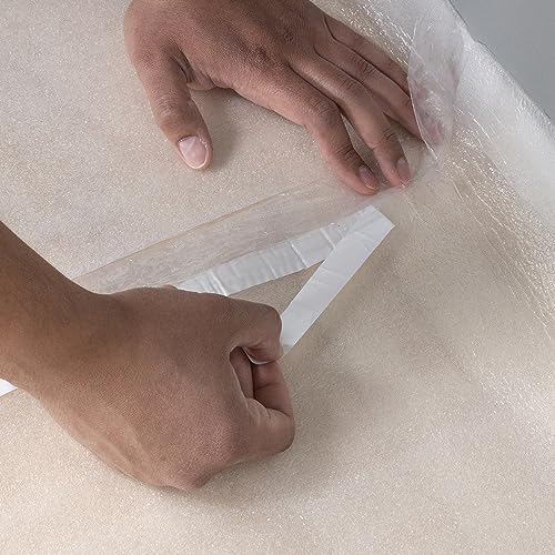 ROBERTS 70-025 Qep 70-029 Unison Underlayment, 48 in W X 25 Ft L, Polyethylene, 100 Sq Roll