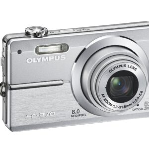 OM SYSTEM OLYMPUS FE360 8MP Digital Camera with 3x Optical Dual Zoom (Silver)