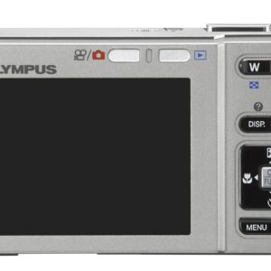 OM SYSTEM OLYMPUS FE360 8MP Digital Camera with 3x Optical Dual Zoom (Silver)