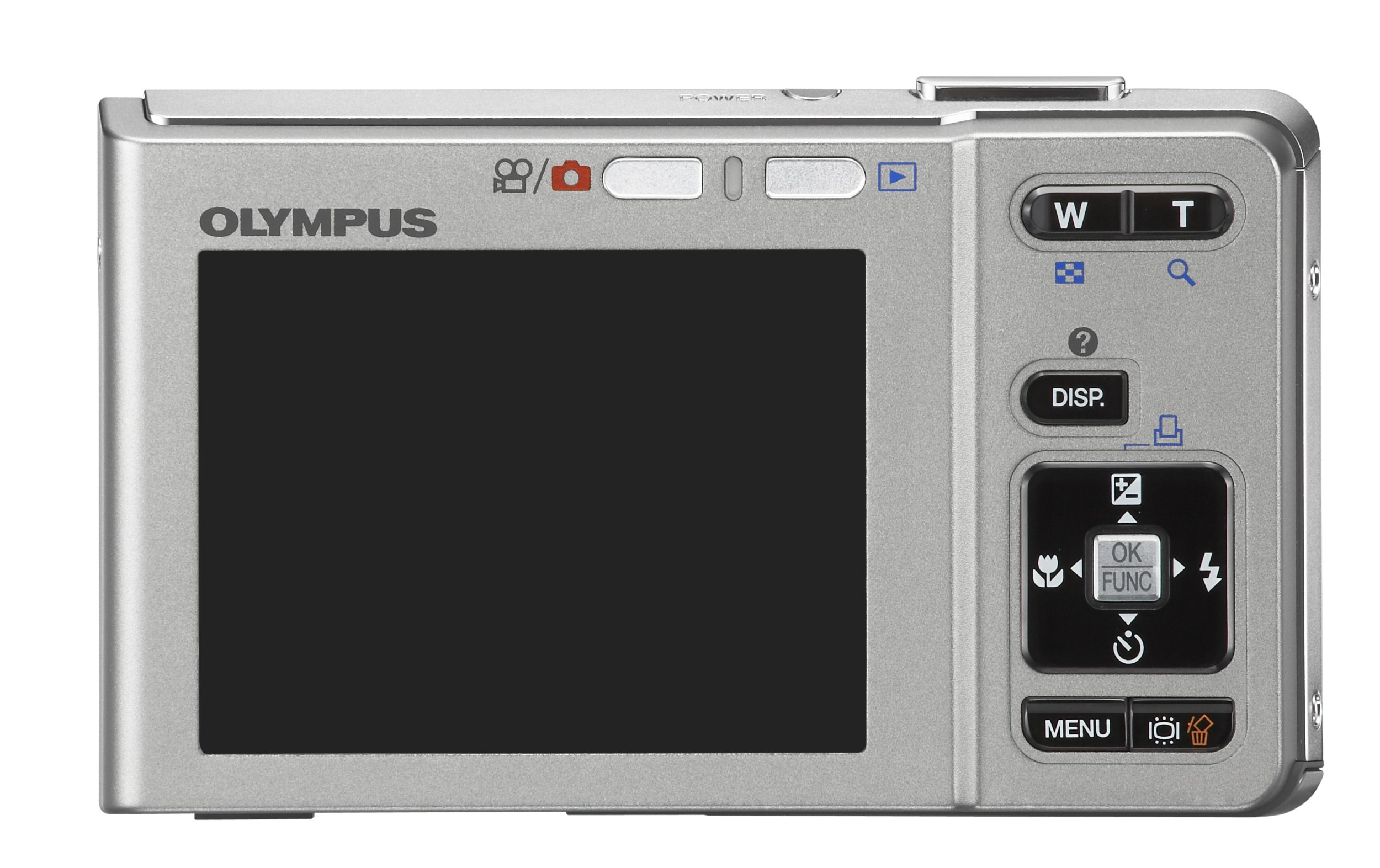 OM SYSTEM OLYMPUS FE360 8MP Digital Camera with 3x Optical Dual Zoom (Silver)