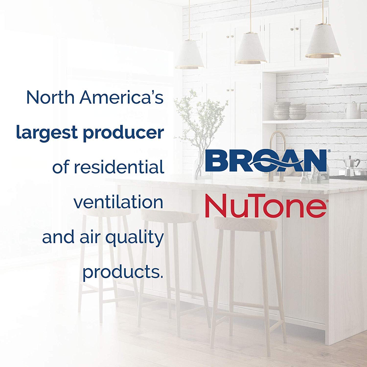 Broan-NuTone Very Quiet Ceiling Bathroom Exhaust Fan, ENERGY STAR Certified, 0.3 Sones, 80 CFM,White