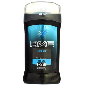 axe deodorant stick, phoenix 3 oz (pack of 4)