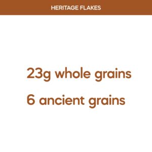 Nature's Path Organic Heritage Flakes Cereal, 13.25 Ounce (Pack of 6)