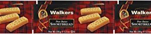 Walker’s Pure Butter Shortbread Fingers - 8-Count Box (Pack of 6) - Authentic Shortbread Cookies from Scotland​