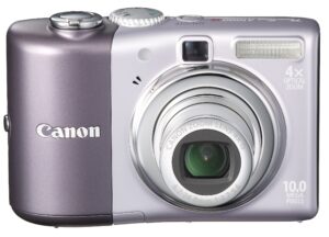 canon powershot a1000is 10mp digital camera with 4x optical image stabilized zoom (purple)