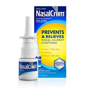 nasalcrom nasal spray allergy symptom controller | 200 sprays | .88 fl oz