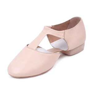 Bloch Women's Elastospllit Grecian Dance Shoe, Pink, 8 Medium US