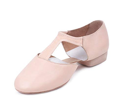 Bloch Women's Elastospllit Grecian Dance Shoe, Pink, 8 Medium US