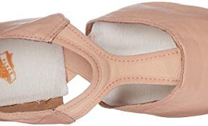 Bloch Women's Elastospllit Grecian Dance Shoe, Pink, 8 Medium US