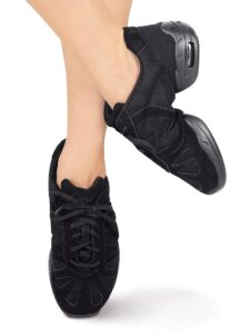 adult hi-step dance sneaker p40cblk08 black 8 m us