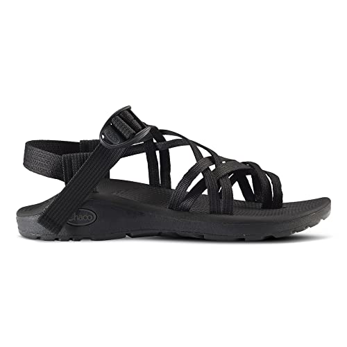 Chaco Women's ZX/2 Cloud Outdoor Sandal, Solid Black, 12