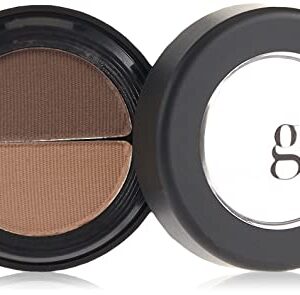 Glo Skin Beauty Brow Powder Duo | Expertly Match Any Brow Color While Softly and Naturally Filling Sparse Areas, (Brown)