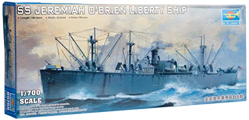 Trumpeter 1/700 USS SS Jeremiah O'Brien WWII Liberty Ship Model Kit