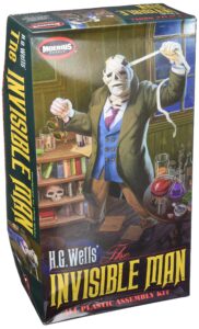 moebius models hg wells invisible man plastic assembly kit, 1/8 scale