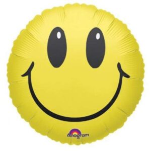 anagram international party balloons, 17", yellow