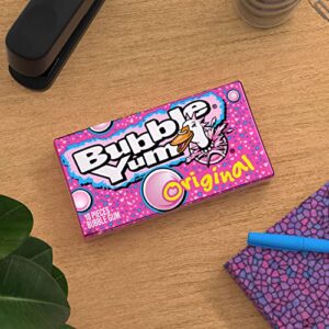 BUBBLE YUM Original Flavor Chewy, Bubble Gum Packs, 2.82 oz (12 Count)