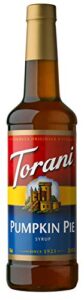 torani syrup, pumpkin pie, 25.4 ounce (pack of 1)