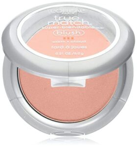 l'oréal paris true match super-blendable blush, precious peach, 0.21 oz.