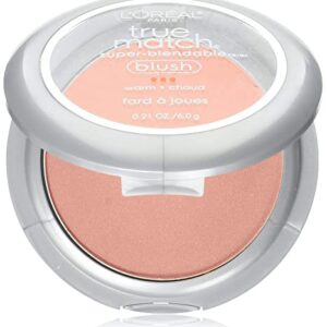 L'Oréal Paris True Match Super-Blendable Blush, Precious Peach, 0.21 oz.