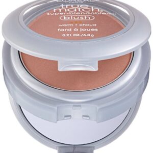 L'Oréal Paris True Match Super-Blendable Blush, Precious Peach, 0.21 oz.