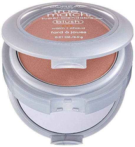 L'Oréal Paris True Match Super-Blendable Blush, Precious Peach, 0.21 oz.